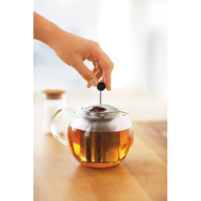 Bodum Assam Tea Press with Stainless Steel Filter, 17-Ounce
