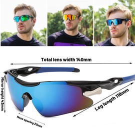 Cycling glasses, men, sports glasses, women, fast glasses, rave, fast glasses, UV 400 Ochranné Brýle, unisex Módní Pro Outdoorové Sporty Jako Jízda Na Kole, Jízda Autem, Běh, Rybaření, Golf, Baseba