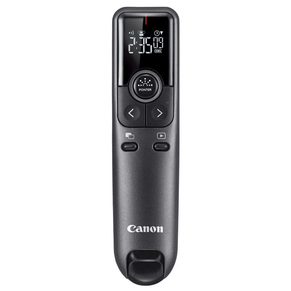 Canon PR110-RC-BK Red Laser Pointer (Anti-Microbial Specifications) Black PowerPoint, Keynote,