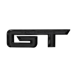 OEM PR3Z-6342528-G Gloss Black Rear Deck Lid Emblem Made for 2024 Ford Mustang GT