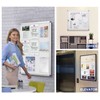 SWANCROWN Enclosed Notice Board Magnetic Bulletin Boards for Office with