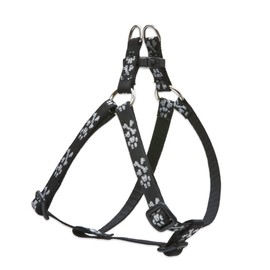 LupinePet Originals 1/2" Bling Bonz 12-18" Step In Harness for Small Dogs