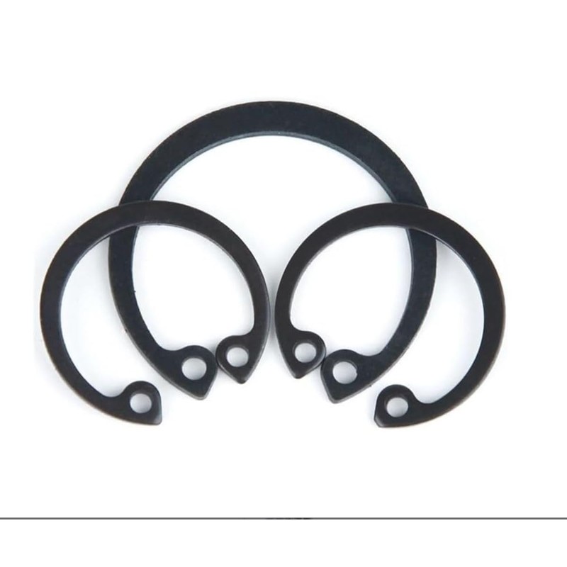Durable Spring Steel Internal snap retaining Rings with Black Oxide