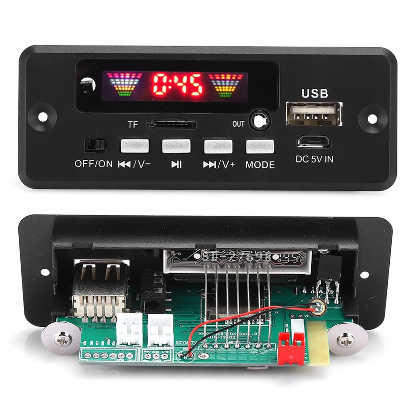 Bluetooth 5.0 Audio MP3 Decoder Board Module with Remote Controller