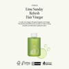 Lime Sunday Refresh Hair Vinegar with Vitamin C, Vinegar, Green