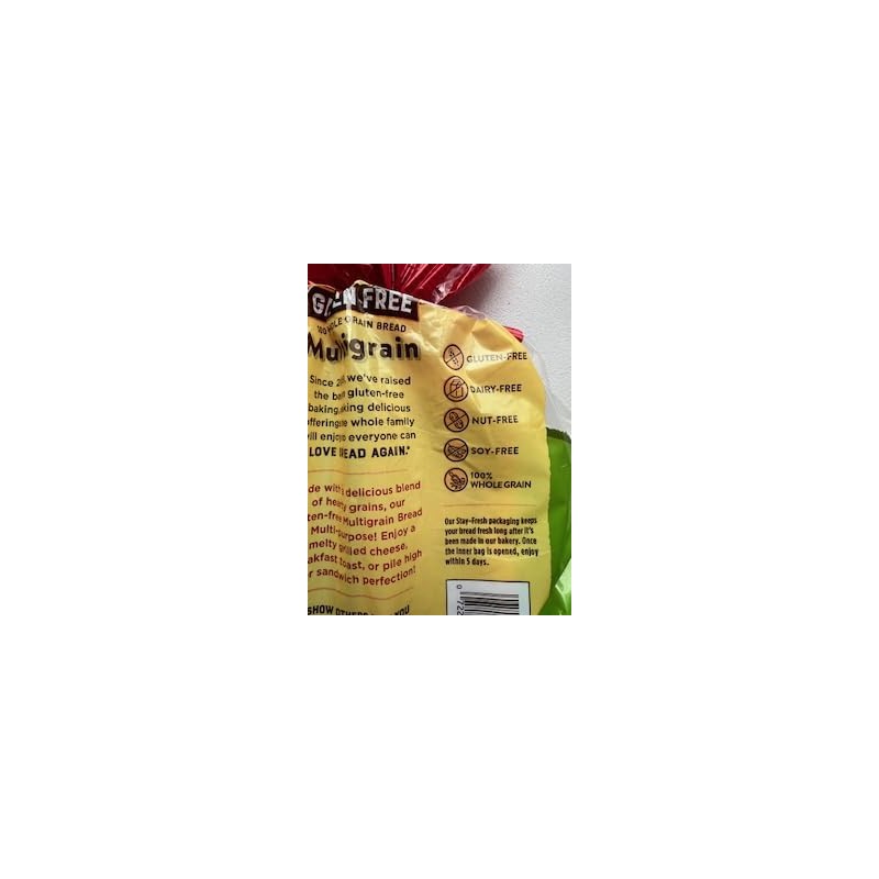 Generic Canyon Bakehouse Gluten Free Bread Multigrain ~ 100% Whole