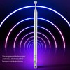 Aswalling Replacement 39cm 6 Sections Telescopic Antenna Aerial for Radio