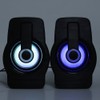 FT-185 Mini USB LED Speaker Portable Loudspeaker Music Player for