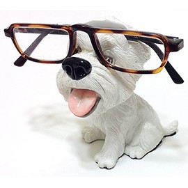 Westie Dog Breed Novelty Eyeglass Holder Stand for Fathers Day