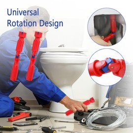 WSDMAVIS 2Pcs Universal Toilet Seat Fitting Tool Slip-Resistant Toilet Seat Installation Removal Wrench for Easy Toilet Seat Repairs for Bathroom Kitchen Plumbing