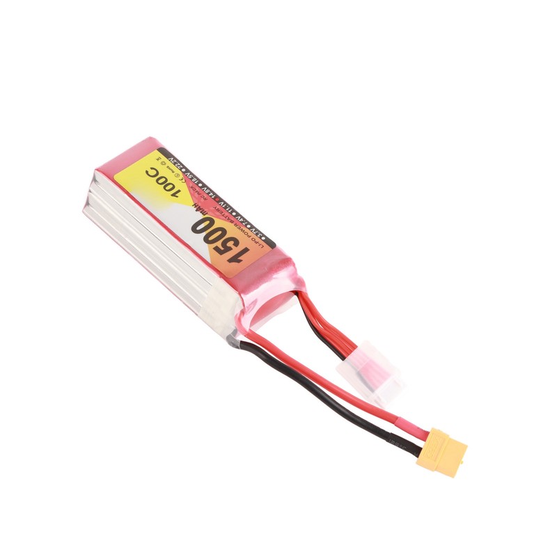 1500mAh 100C 4S LiPo Battery Pack Stable Current Portable Long