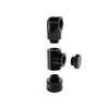 Bykski G 1/4in. Triple Female 90 Degree T Adapter Fitting