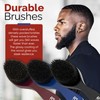 Roman-T Men's 360 Wave Brush Set - Three Handle Brushes