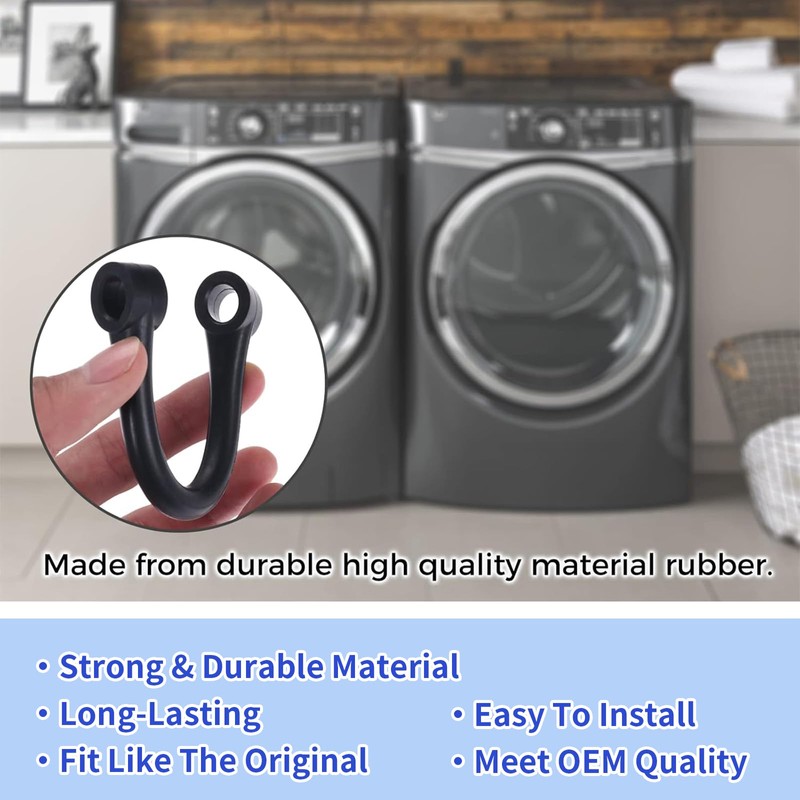 4 PACK WH1X2727 Washer Dampening Strap Compatible with GE Hotpoint