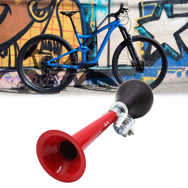sourcing map Bicycle Wheel Air Horn Press Rubber Ball Trumpet
