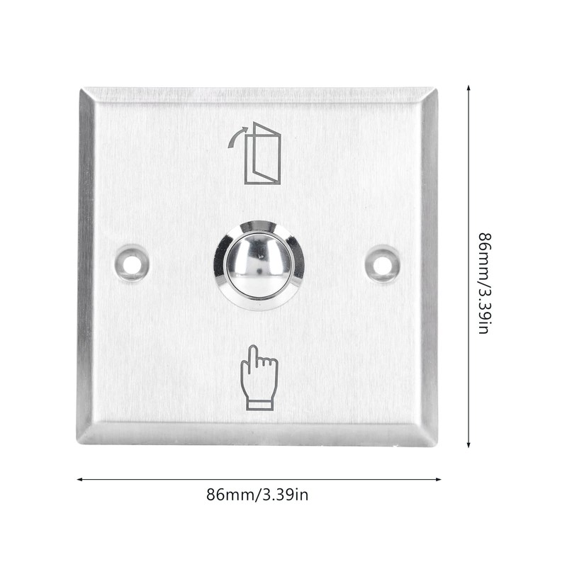 Exit Button Switch Door Release Switch with High Quality Stainless