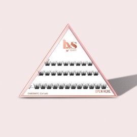 LYS Beauty UPLIFTED PRE-GLUED LASH CLUSTERS - Style: LOUDER THAN LIFE