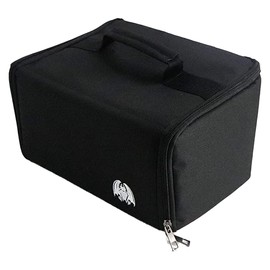 Gargoyle - Miniature Carrying Case - 80 Foam Slots for 28mm Miniature Storage Case - DnD Miniature Storage with Carry Handle - Miniature Case with Large Pick and Pluck Layer -Miniatures Carrying Case