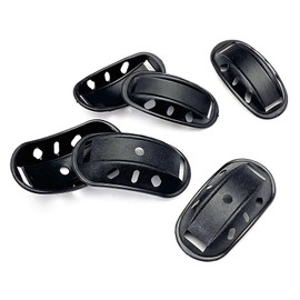 Chin Strap Cover, Helmet Chin Rubber Padding, Universal Non Slip for Football, Hard Hats, Bike and Kids Motorcycle Helmets, 6 Pcs (3S YTH /3L Adt)​
