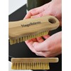 Maaj Set of 2 Nail Brush/Hand Brush, 14 cm, Wood