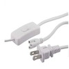 (3-Pack) T5 T8 LED Tube Power Extension Cable with On/Off
