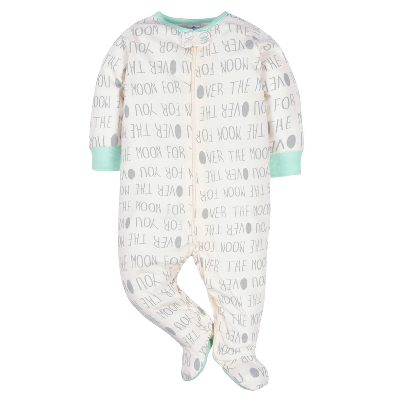 Gerber Pack de 4 pies Unisex Sleep 'N Play, Elefantes,
