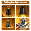 Ceiling Fan Light Covers, 6 Pack Pendant Light Shade Replacement