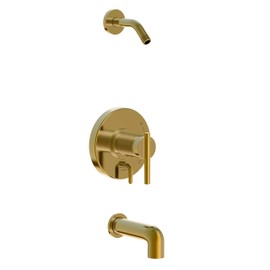 Gerber Plumbing Parma Tub and Shower Trim Kit with Diverter Valve and Treysta Cartridge