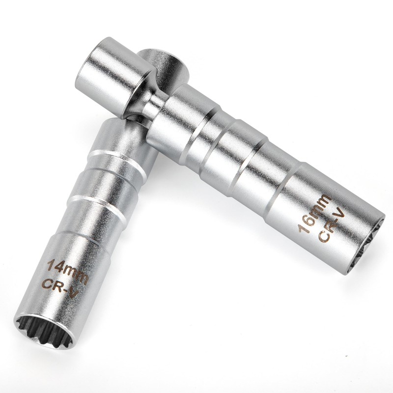 Tunejoy Spark Plug Wrench Magnetic Universal 14 mm & 16
