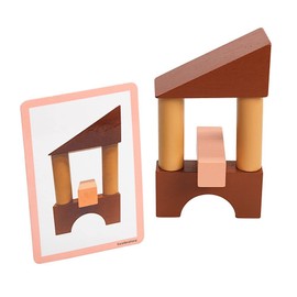 Excellerations Engineered Blocks - 22 Pieces in Natural Colors