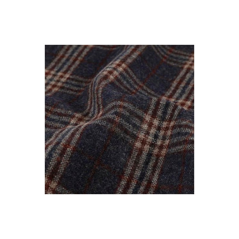 LIERYS Dancosta Wool Scarf - Checked - Virgin Wool Cashmere