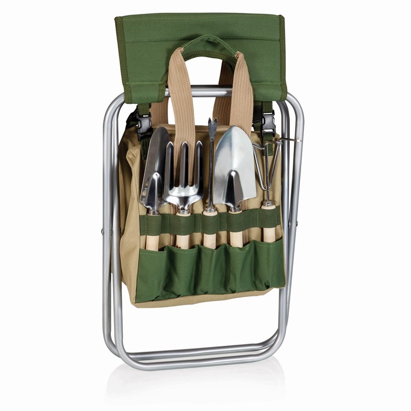 ONIVA - a Picnic Time brand Gardener Folding Seat with