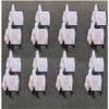 Pack of 16 Sliding Door Guides for Closet Rails Form/Optimum