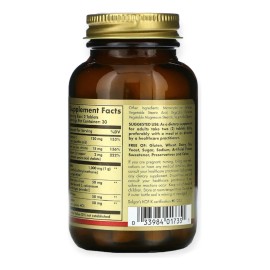 Solgar Skin Nails & Hair Piel Uñas Y Cabello 60tabs Fórmula