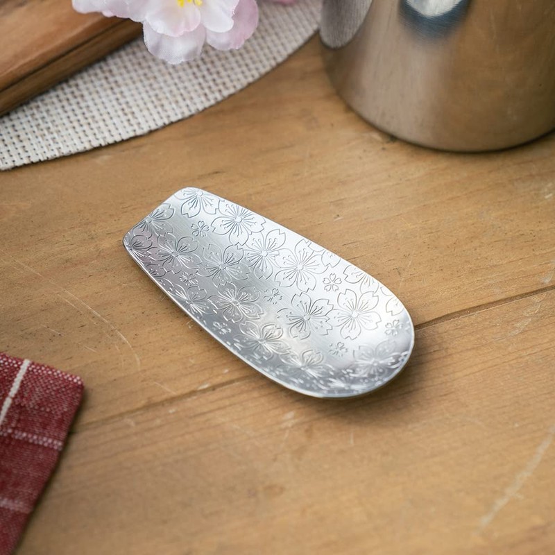 Aoyoshi 510168 Tea Spoon, Silver, W1.2 x L3.1 inches (4