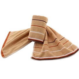TOPYUEYILIYI Cotton Hand Towels Microfiber Hand Towels Ultra Soft Hand Towels Bathroom Soft and Absorbent Small Hand Towel for Bathroom Super Absorbent Bath Towels(Coffee)
