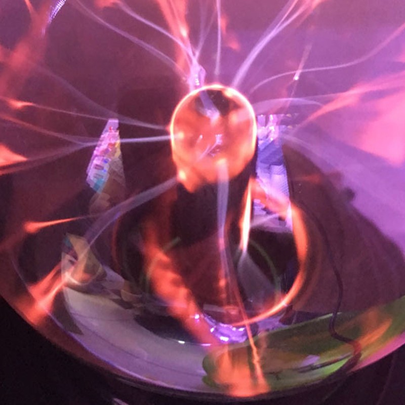 Plasma Light Touch Sensitive Electrostatic Neutralization Decorative Static Lighting Ball