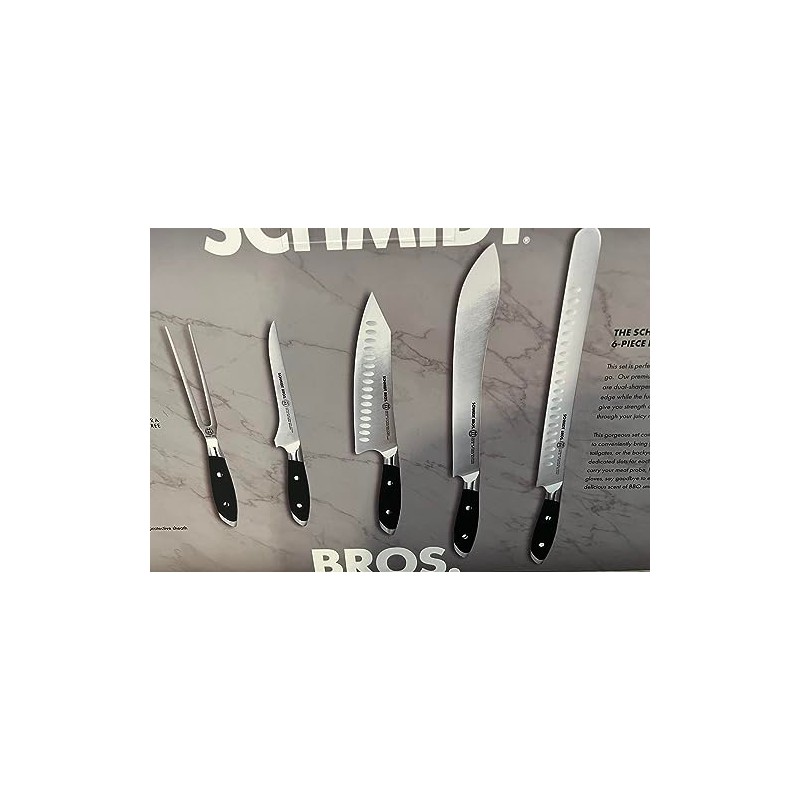 BBQ Knife Set .Cut Board/6 pieces