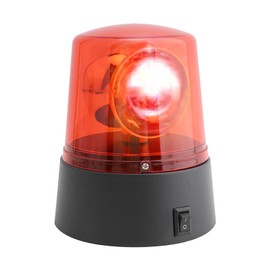 360° Rotating LED Strobe Light, Battery Operated Mini DJ Stage Lamp Disco