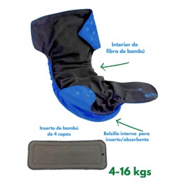 10 Pañales Ecologicos Mixtos Premium