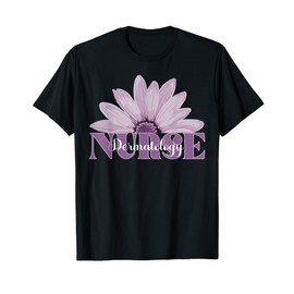 Retro Sunflower Dermatology Nurse Esthetician Skin Nurse T-Shirt