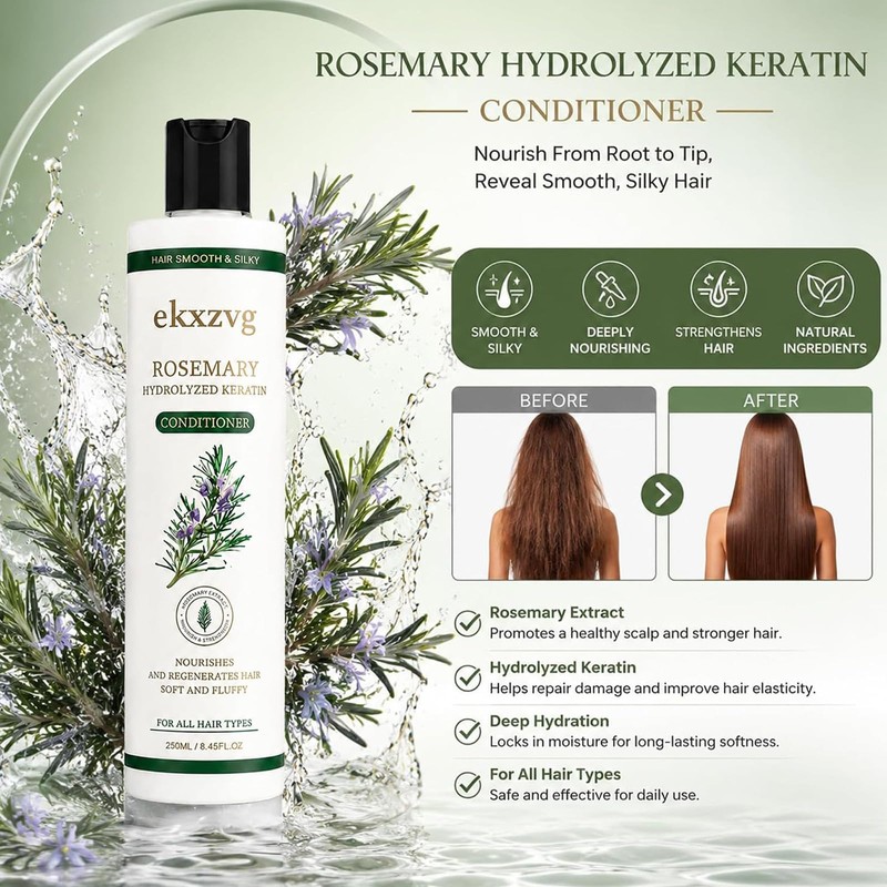 Rosemary Hair Growth Shampoo and Conditioner Set (Set, 1)