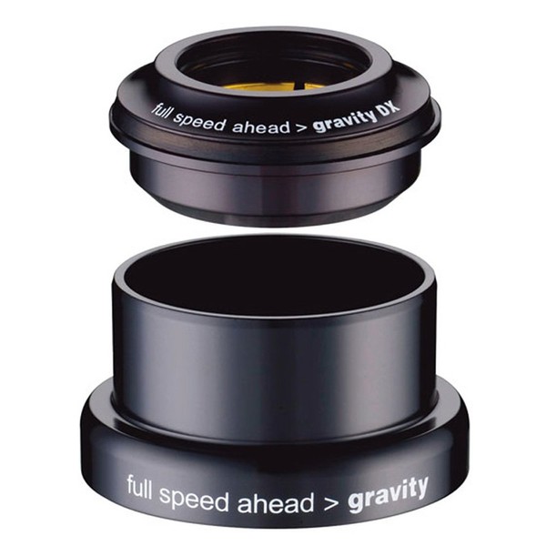 Gravity DX Tapered Headset (Upper: 44mm I.D. Lower: 49.57mm I.D,