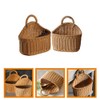 Zerodeko 2Pcs Hanging Storage Basket - Hanging Fruit Basket Wall