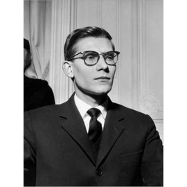 ART.COM Stretched Canvas Print Yves Saint Laurent, 12" x 16"