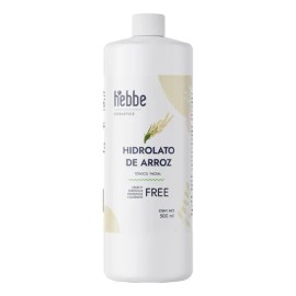 Hidrolato Arroz Hebbe Tónico Facial Orgánico 500ml Todo Tipo de Piel