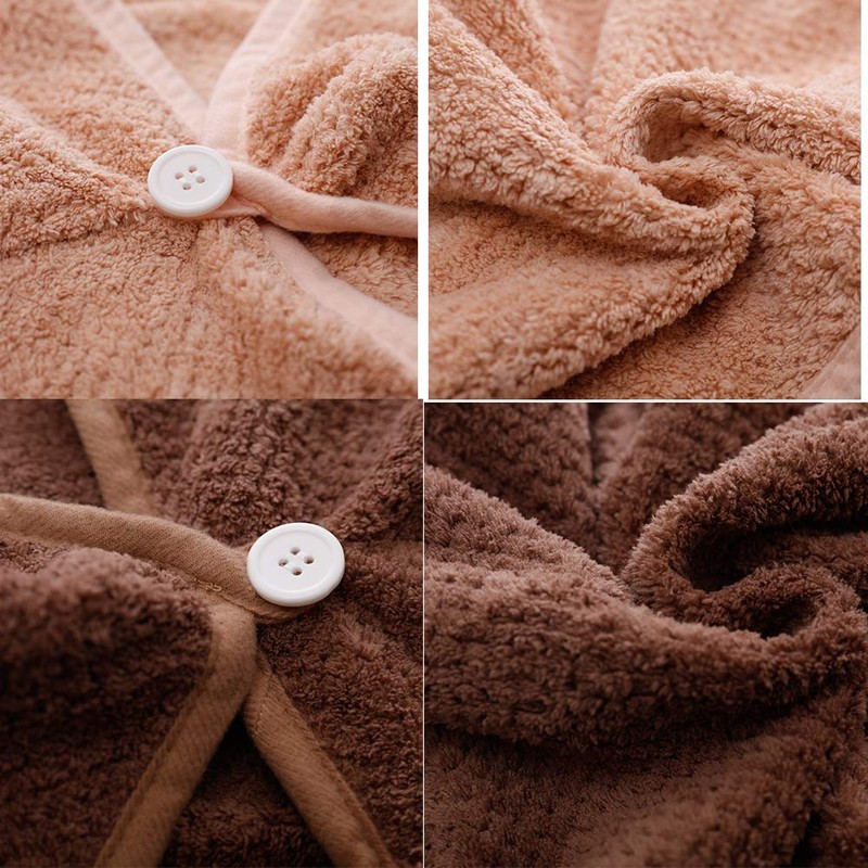 2 Pack Hair Drying Towels, Hair Wrap Towels, Super Absorbent