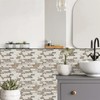 STICKGOO Peel and Stick Tile Backsplash for Kitchen, 12”×12”Stick on