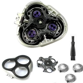 2025 Full Complete HQ8 Replacement Shaver Head Compatible with Norelco Aquatec Shavers AT830 AT875 AT880 AT895 AT920 AT921 AT926 AT920 AT940 PT830 PT870 PT875 PT877 PT878 PT920 PT925 PT927