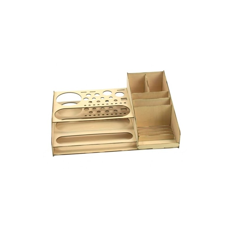 Artesanía Latina - Paint and tool organization for model makers